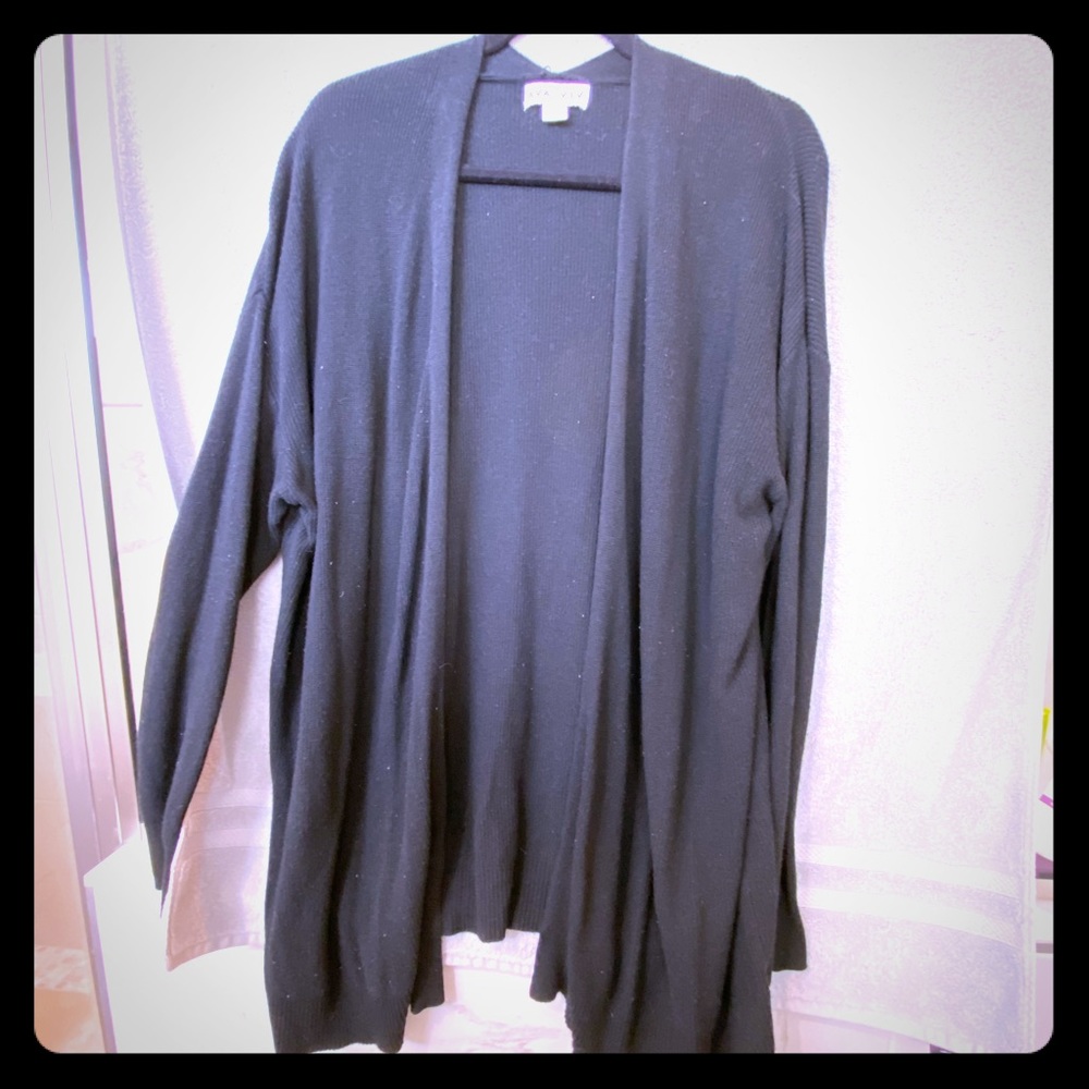 Long, fairly lightweight cardigan